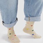 Baggu Bamboo Crew Sock Hearts Nederland Utrecht