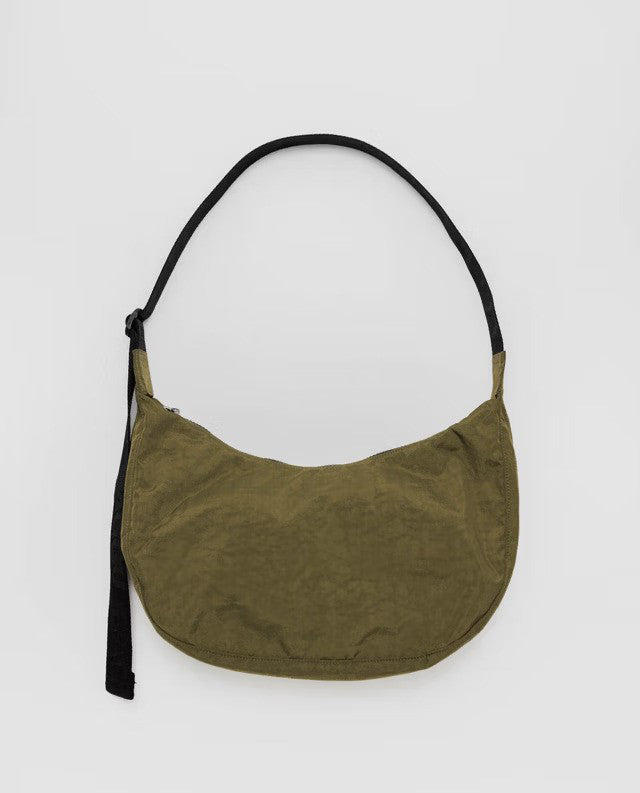 Baggu Medium Nylon Crescent Bag Seaweed Moss Green Europe Nederland