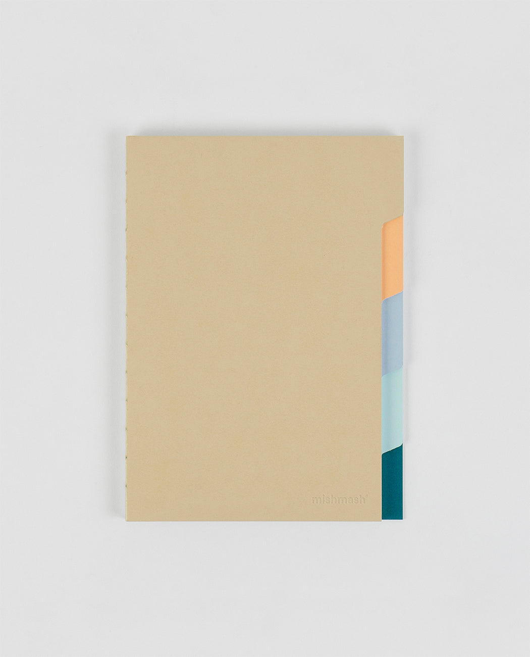 Mishmash notebook fawn tabs design stationery Utrecht Nederland