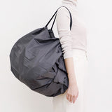 Shupatto Compact Large Charcoal Sumi pleated foldable bag NL Utrecht