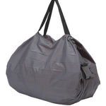 Shupatto Compact Large Charcoal pleated reusable bag NL Utrecht